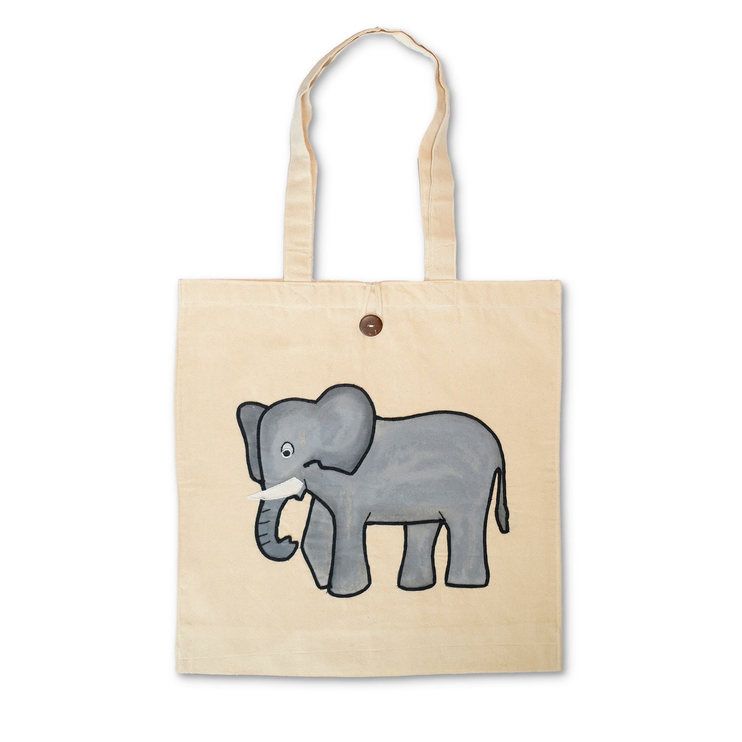 Baby Elephant Tote Bag