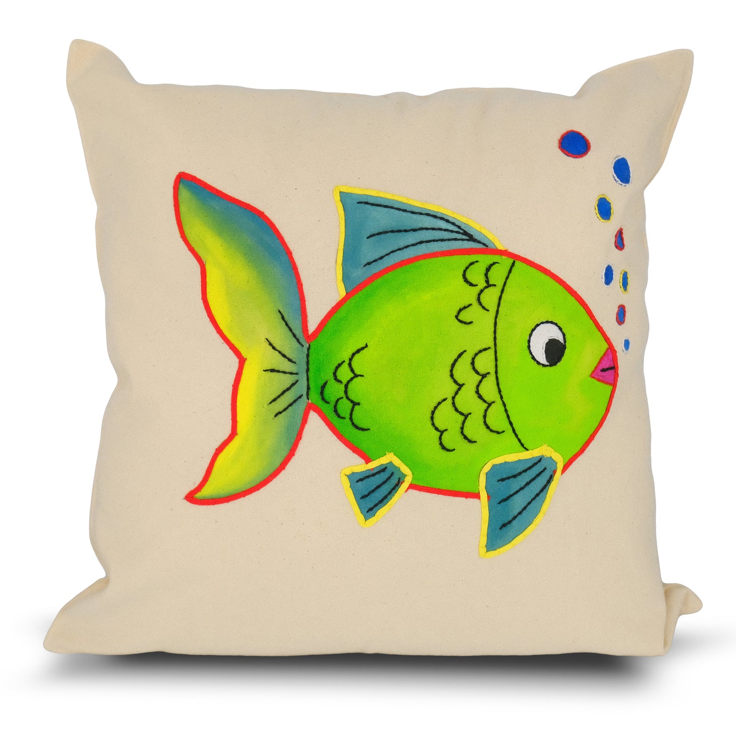 Fish Cushion Cover