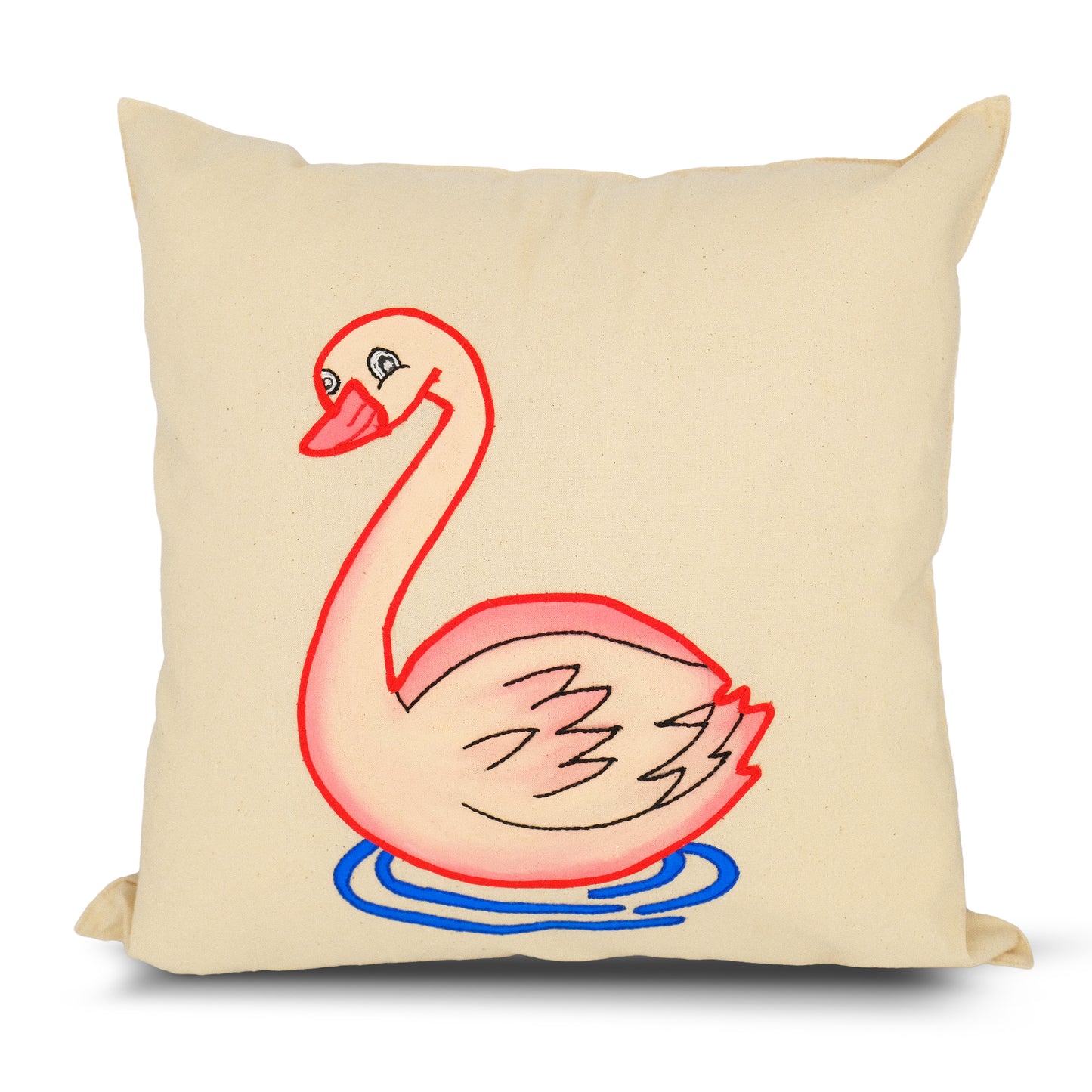Swan Cushion Cover