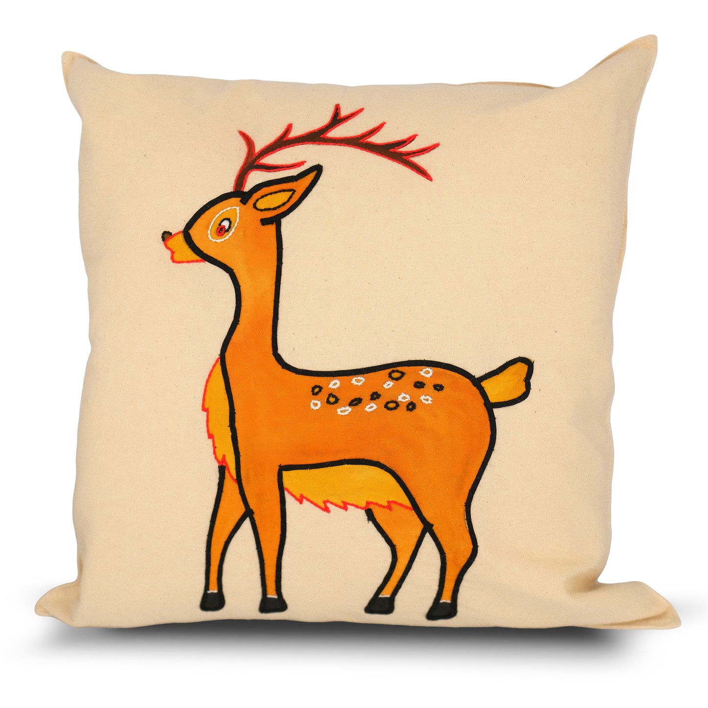 Reindeer Cushion Cover