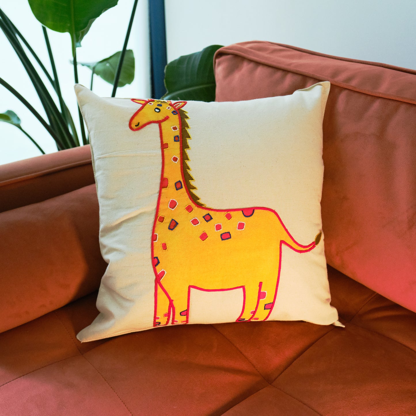 Giraffe Cushion Cover