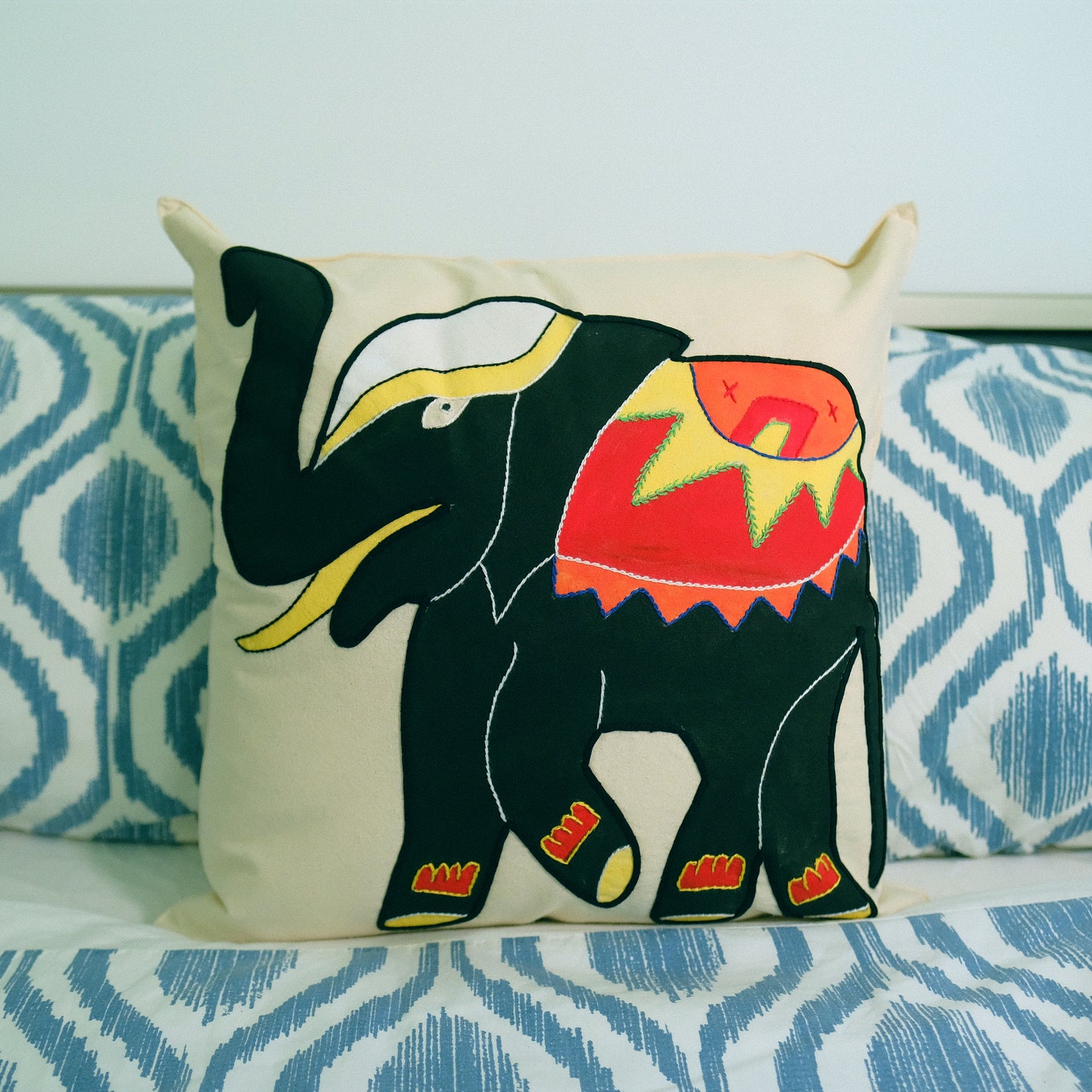 Elephant Cushion Cover