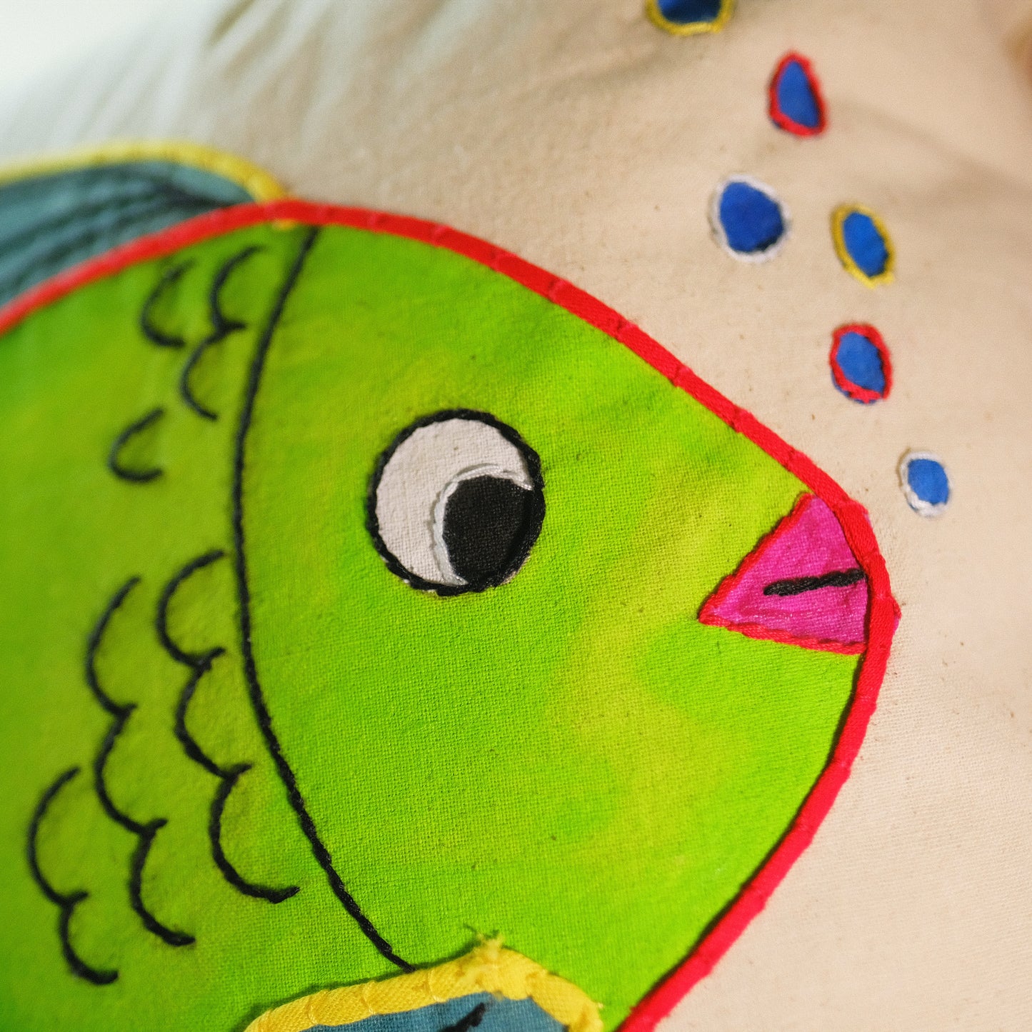 Fish Cushion Cover