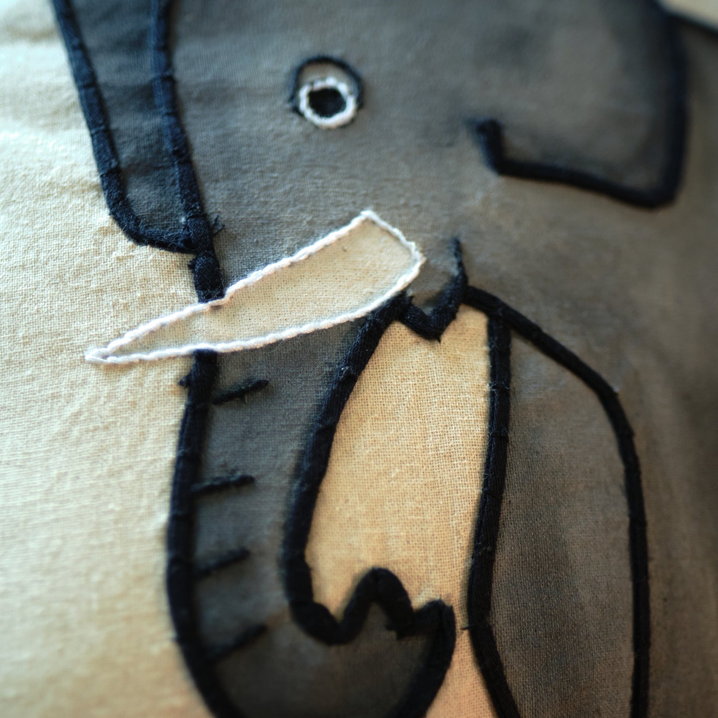 Baby Elephant Cushion Cover