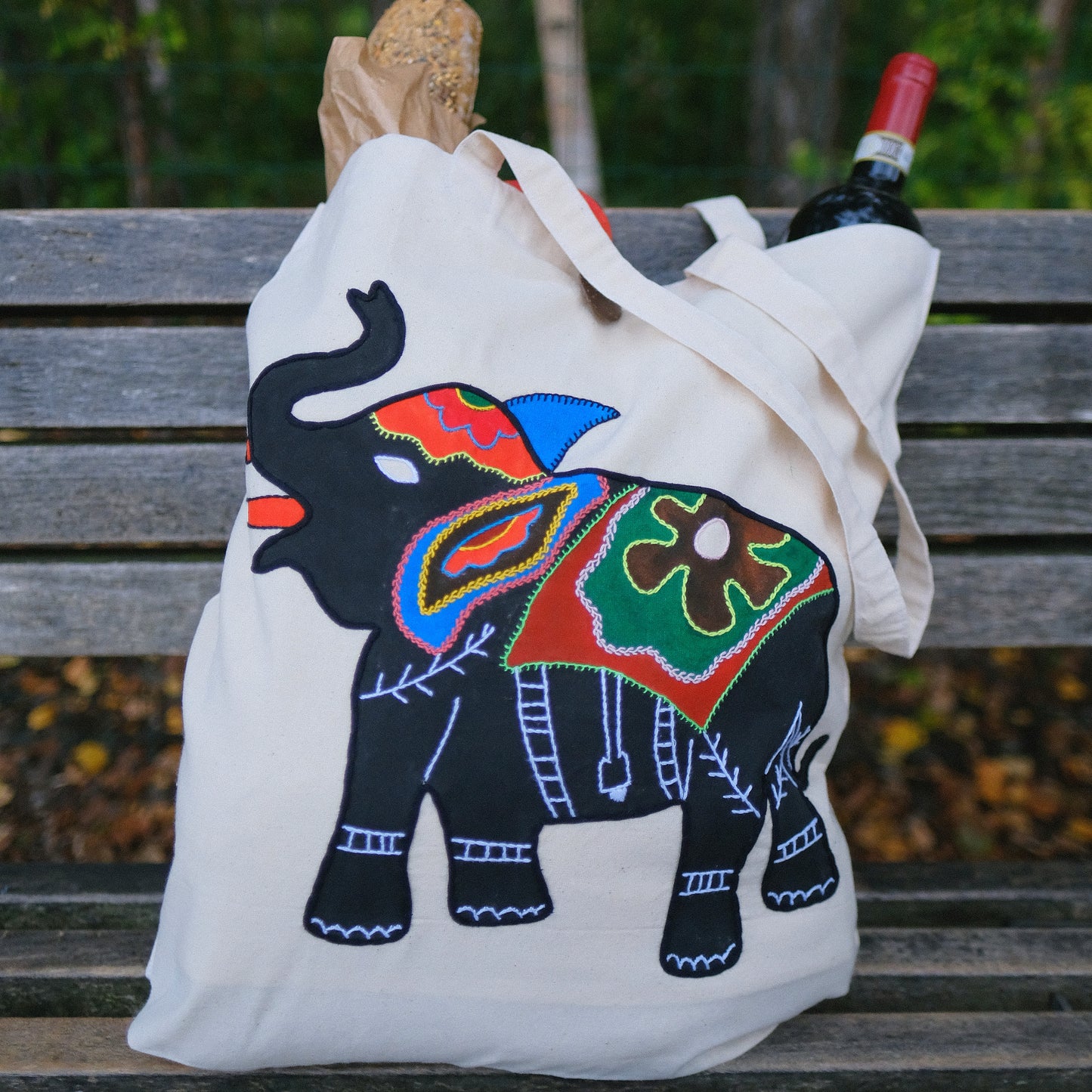 Elephant Tote Bag