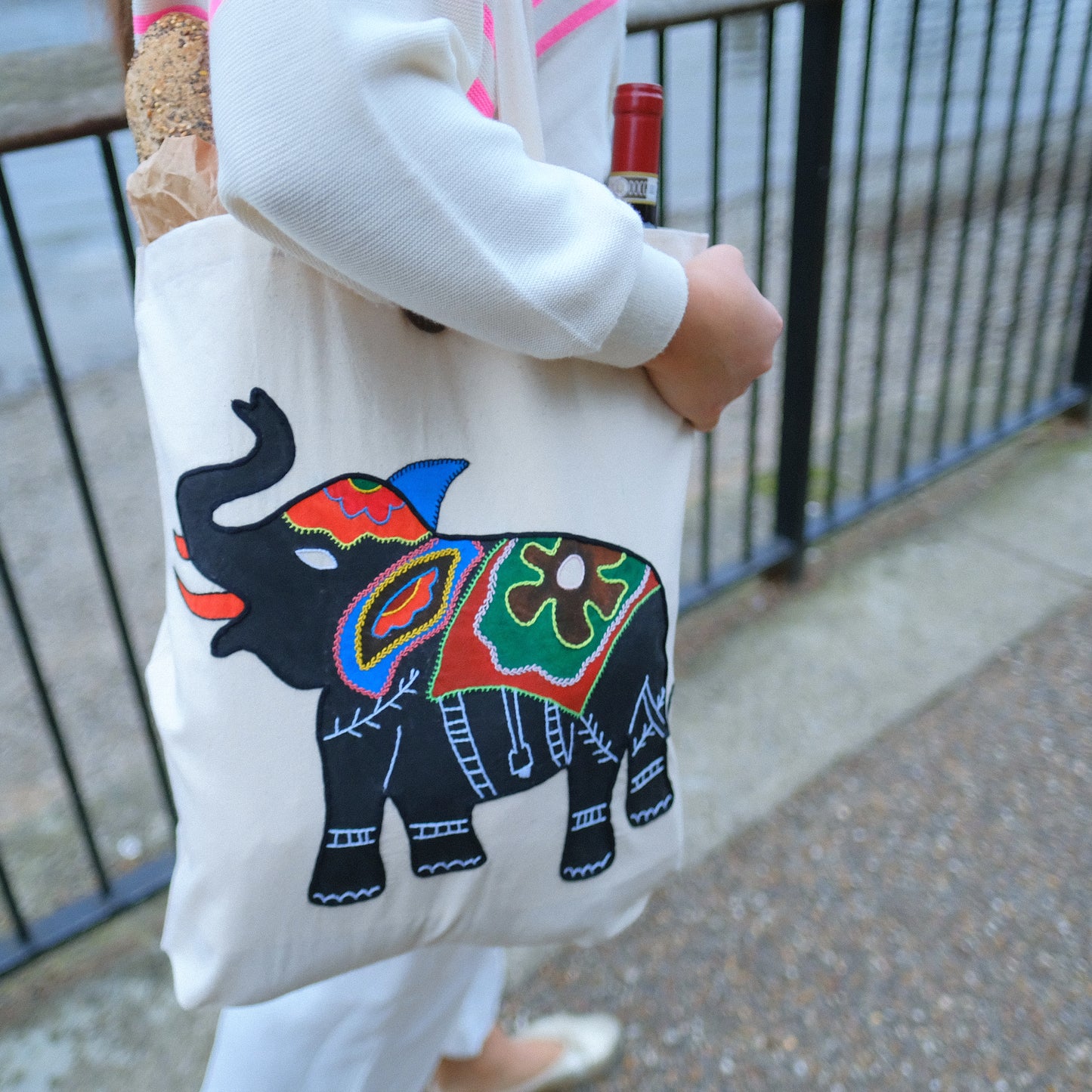 Elephant Tote Bag