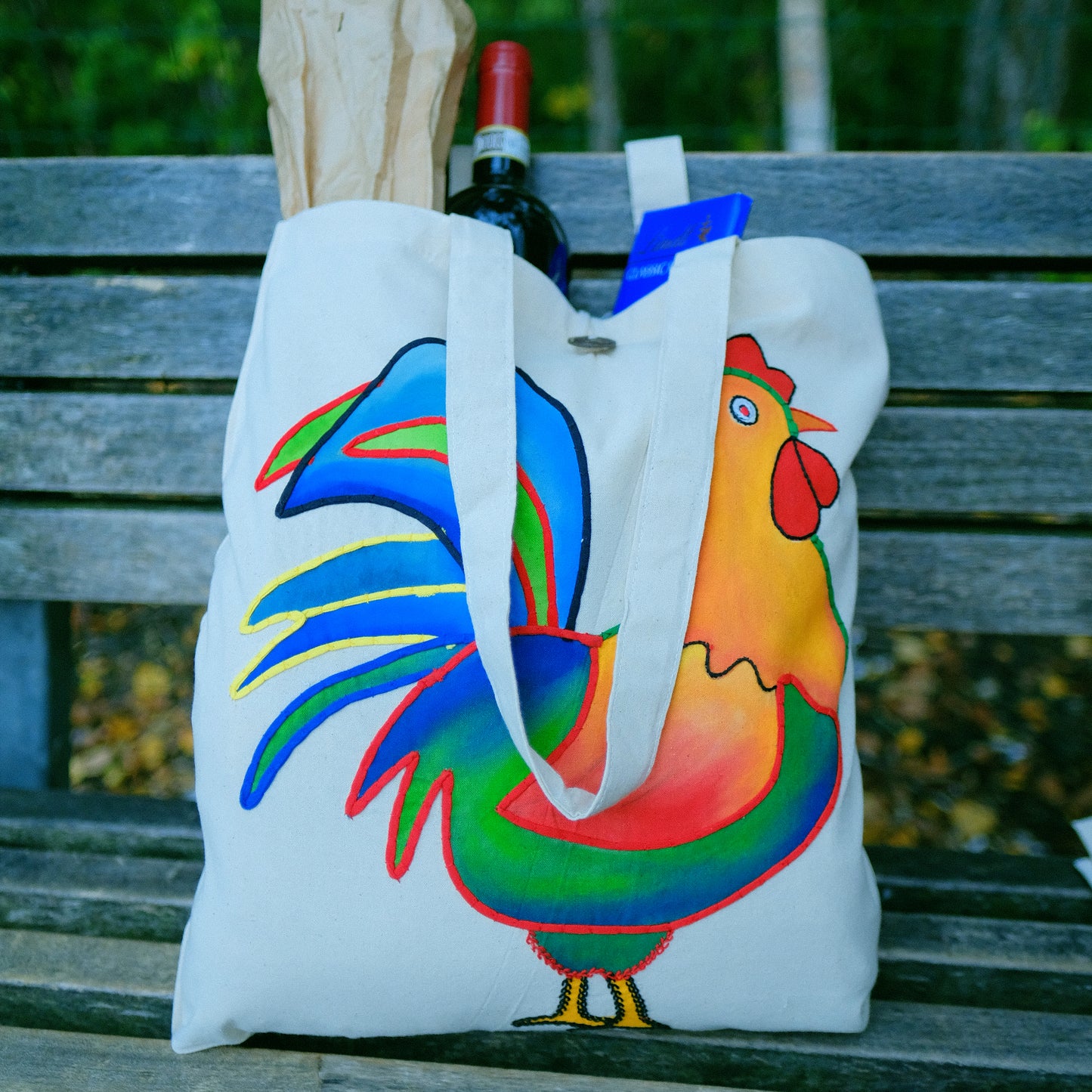 Rooster Tote Bag