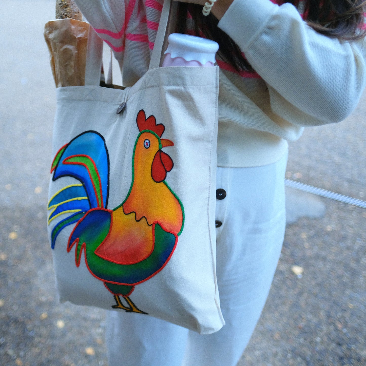 Rooster Tote Bag