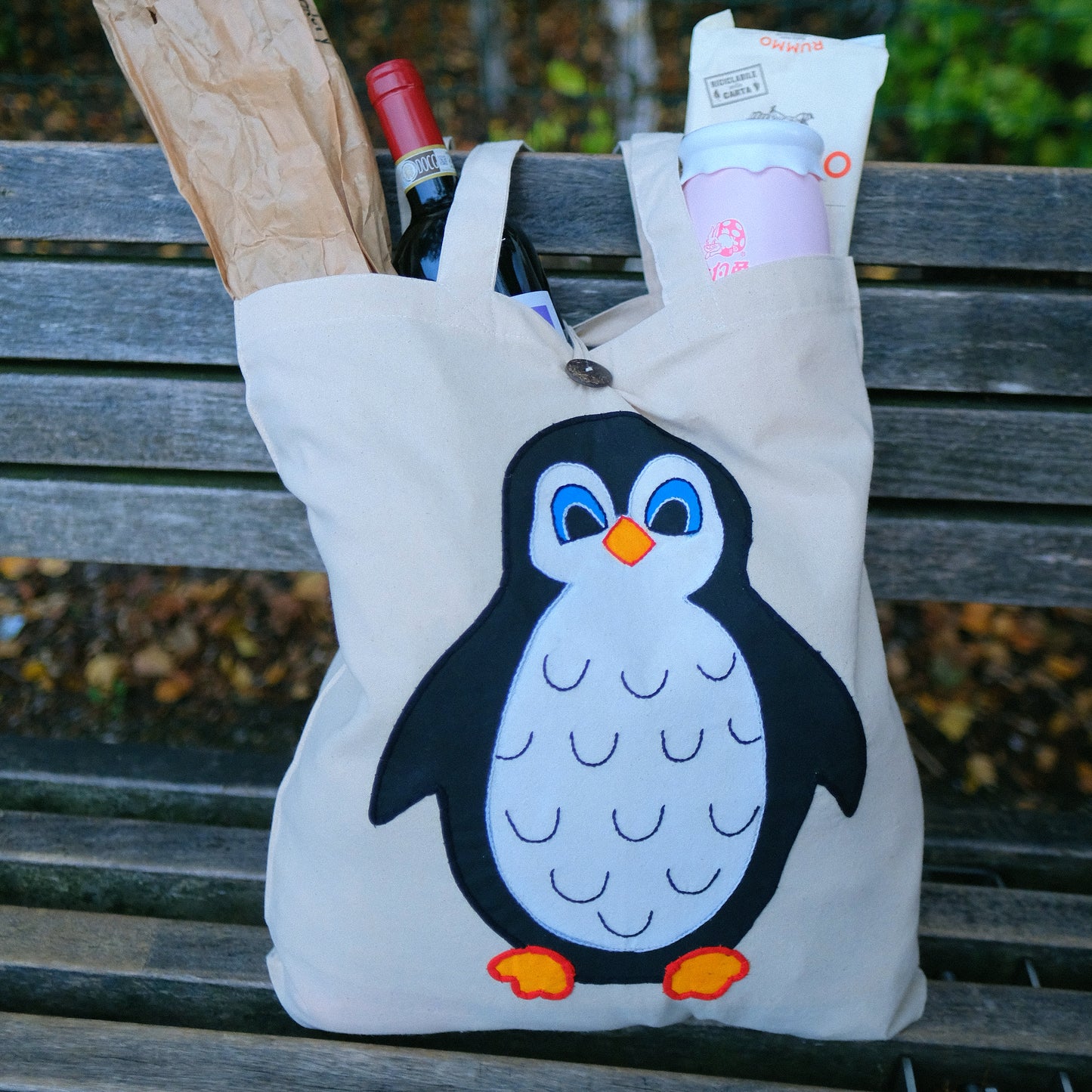 Penguin Tote Bag