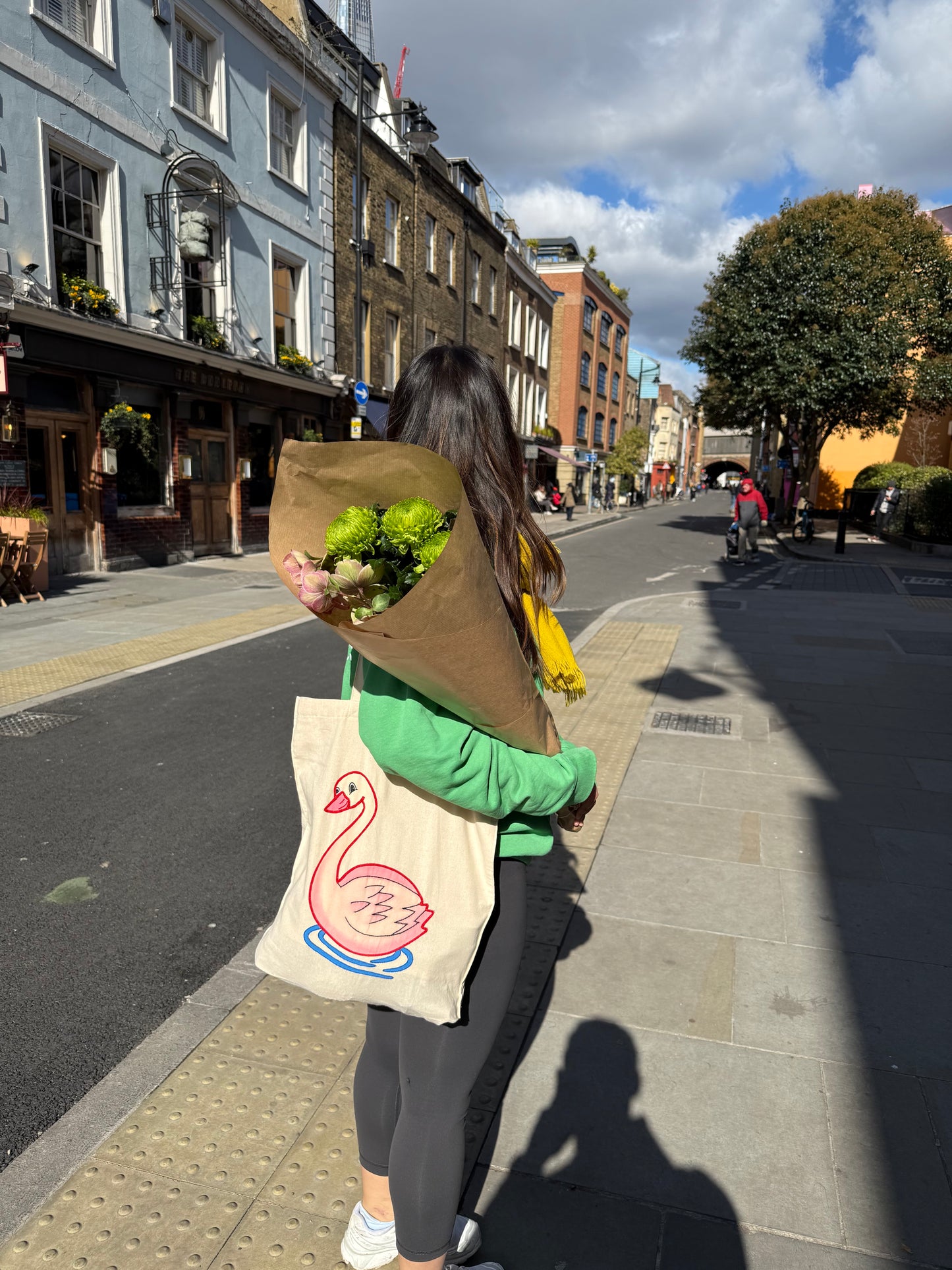 Swan Tote Bag