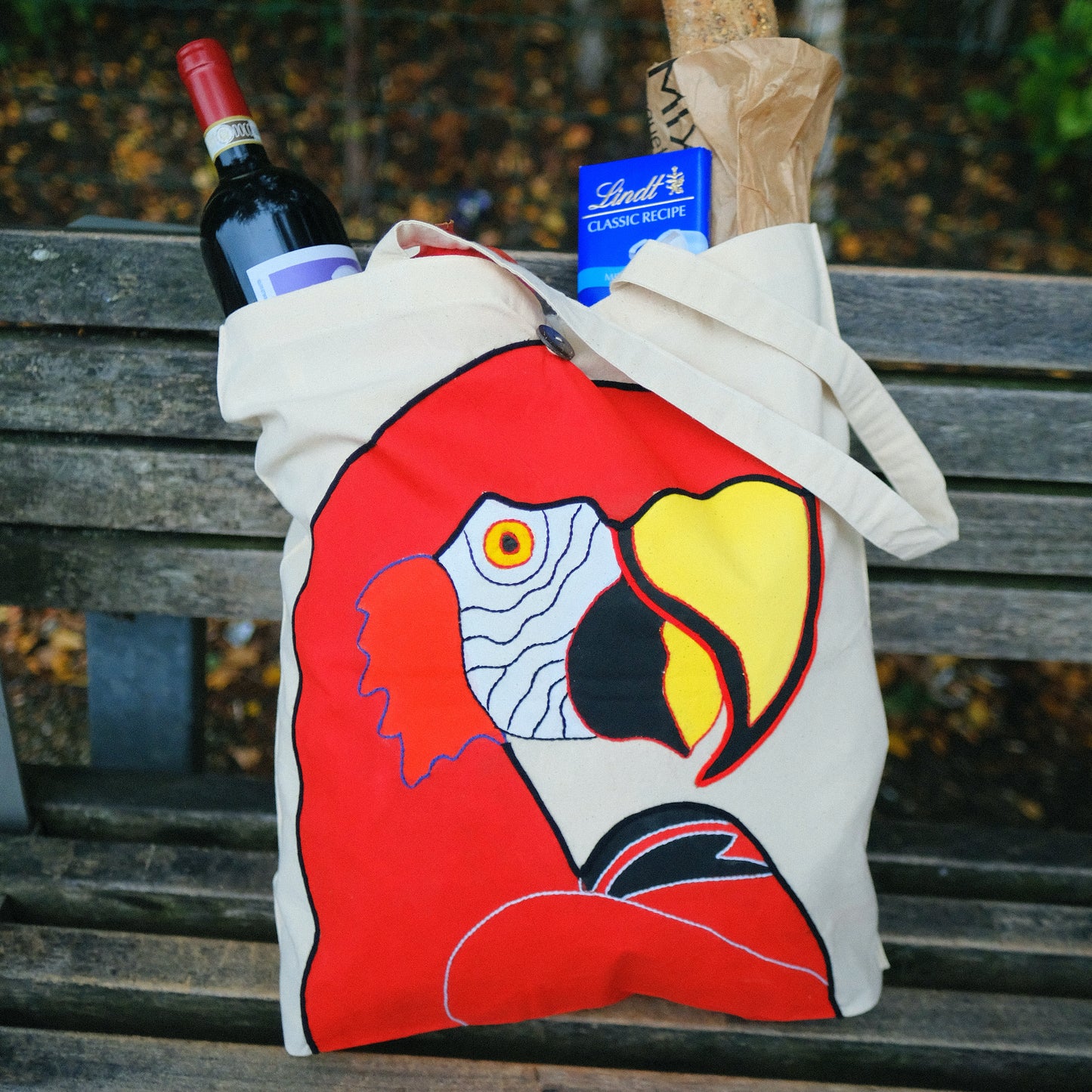 Parrot Tote Bag