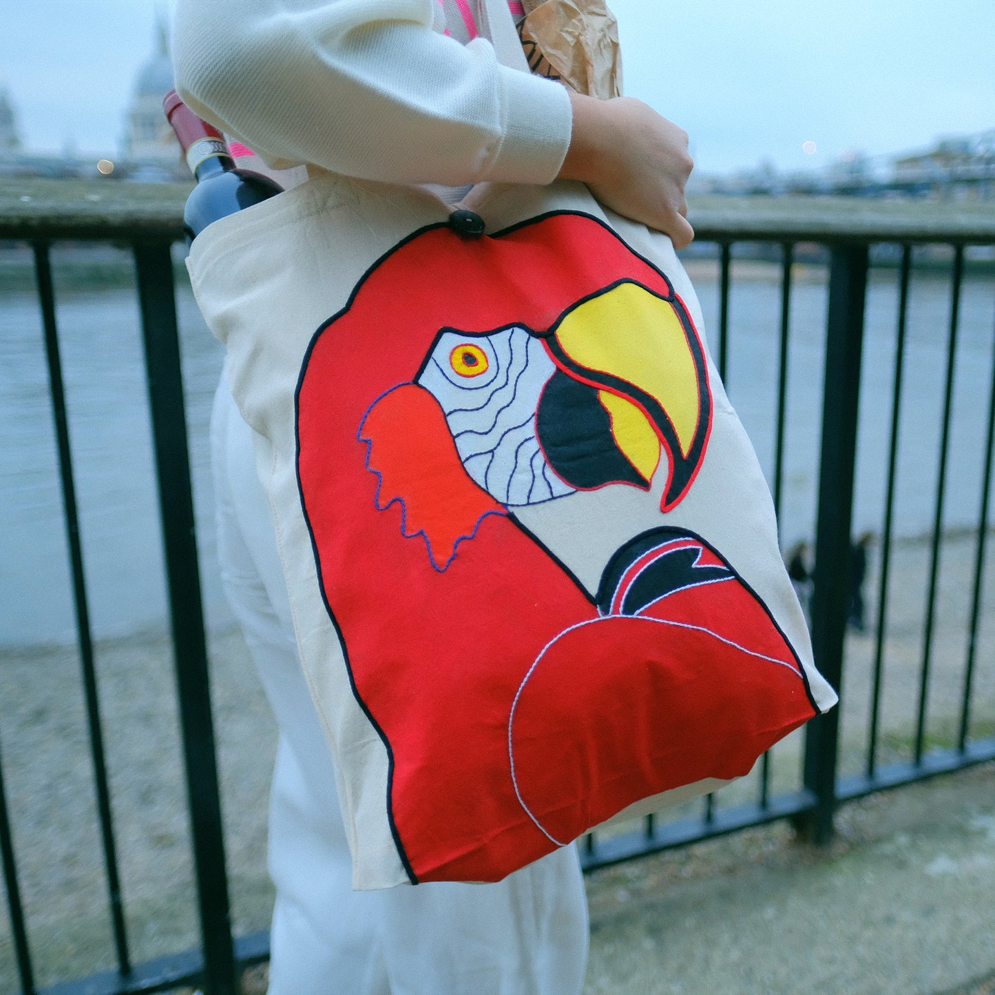 Parrot Tote Bag