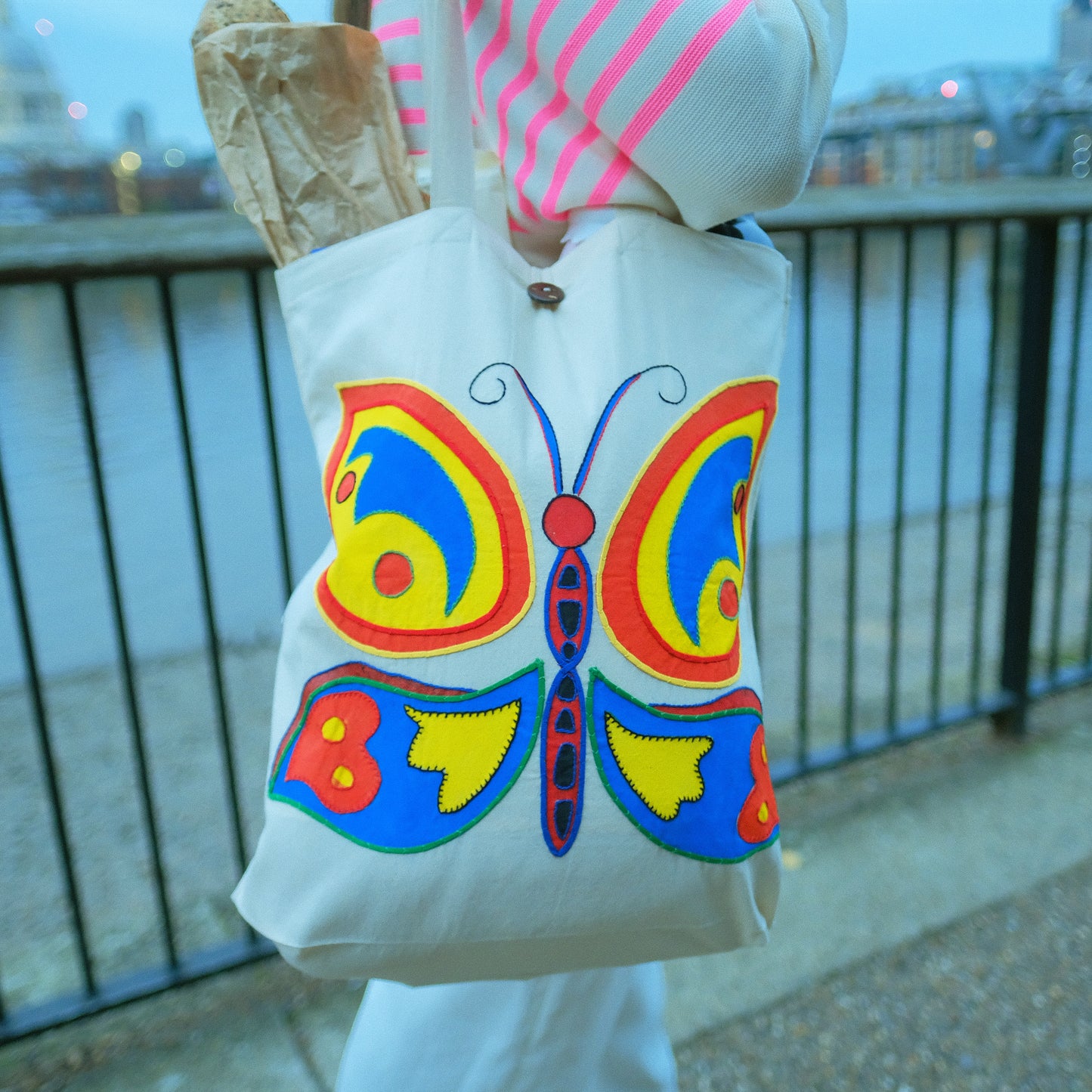 Butterfly Tote Bag